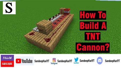 How To Build A TNT Cannon? - YouTube