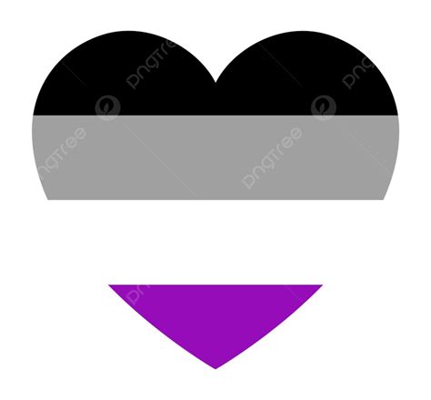 Pride Flags Clipart Transparent Background, Asexual Pride Flag Art ...