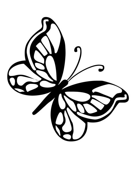 Monarch Butterfly Drawing | Free download on ClipArtMag