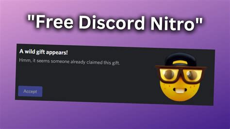 Troll Discord Nitro Gift Link 🤓 - YouTube