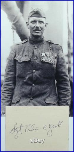 Alvin C. York World War I Medal Of Honor Recipient Hero In France ...