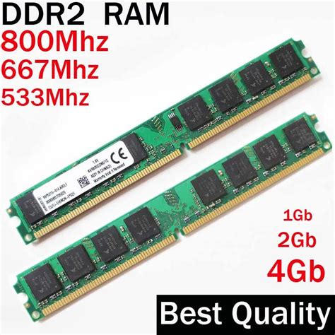 1G 2G 4Gb DDR2 800 667 533 Mhz memory RAM DDR2 2Gb 800Mhz / 1 2 4 gb ...