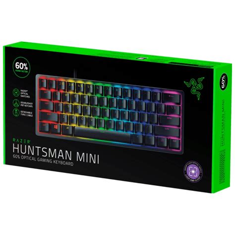 Razer Huntsman Mini 60% Gaming Mechanical Keyboard - Optical Purple ...