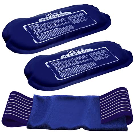 Buy Medvice 2 Reusable Hot and Cold Ice Packs for Injuries, Joint Pain ...