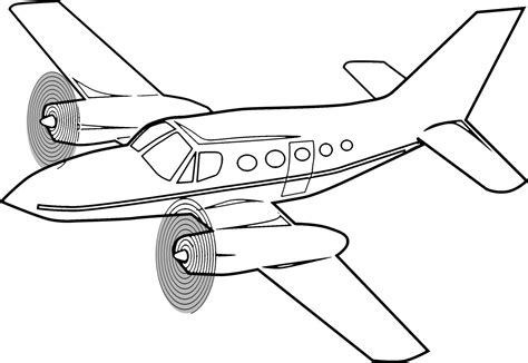 Printable Coloring Pages Airplane