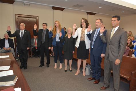 Judges, court officials sworn in for Montgomery County, 19th Judicial ...