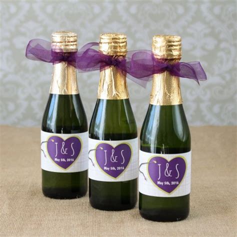 Fun Wedding Favors – Miniature Sparkling Cider Bottles | A Wedding Cake ...