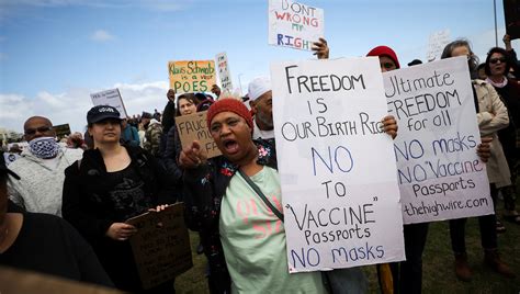 mandatory-vaccine-protest-south-africa.jpg | The New Humanitarian