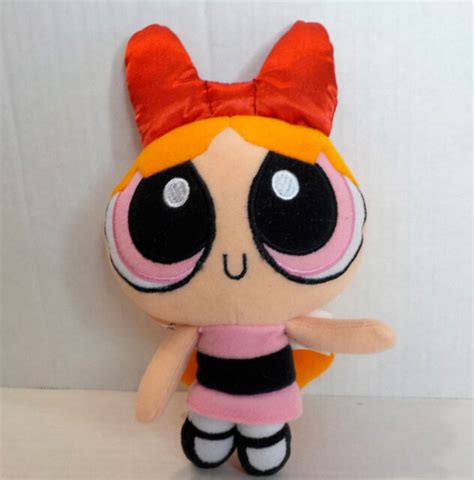 Powerpuff Girls BLOSSOM Plush doll 8" 1999 trendmasters w/ beans | eBay