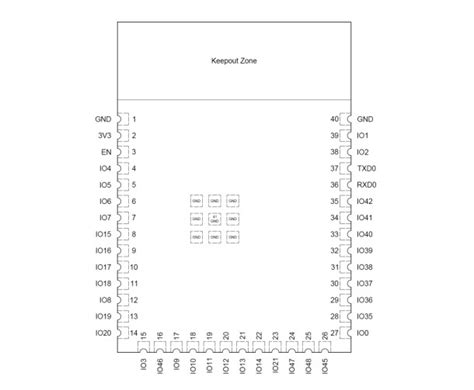 ESP32-S3-WROOM-1-N4 Module (PCB Antenna) - DFRobot