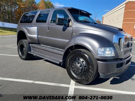 2008 Ford F650 Excursion Cummins Turbo Diesel Custom Conversion Dually ...