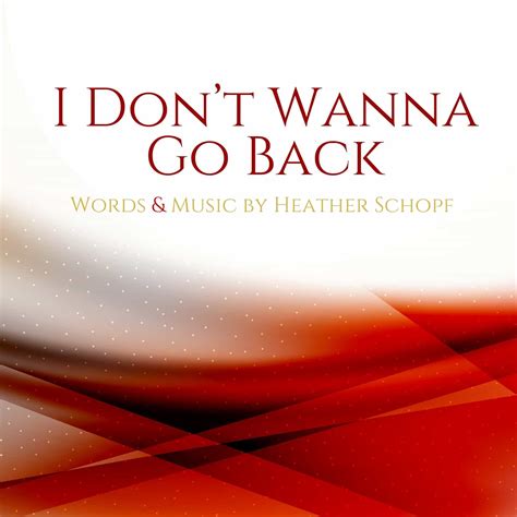 I Don’t Wanna Go Back | Forever Be Sure