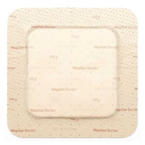 Molnlycke Mepilex Border Flex All-in-One Dressing | Wound Exudate ...