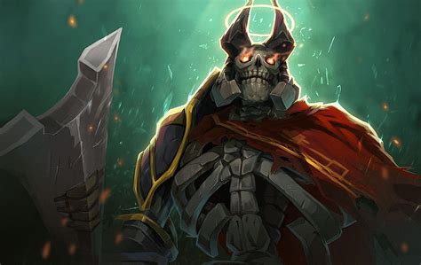 Dota2 Remembering Skeleton King. Skeleton king, Scifi fantasy art ...