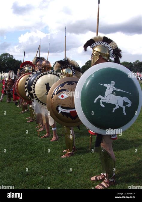 Ancient Greek army Stock Photo - Alamy