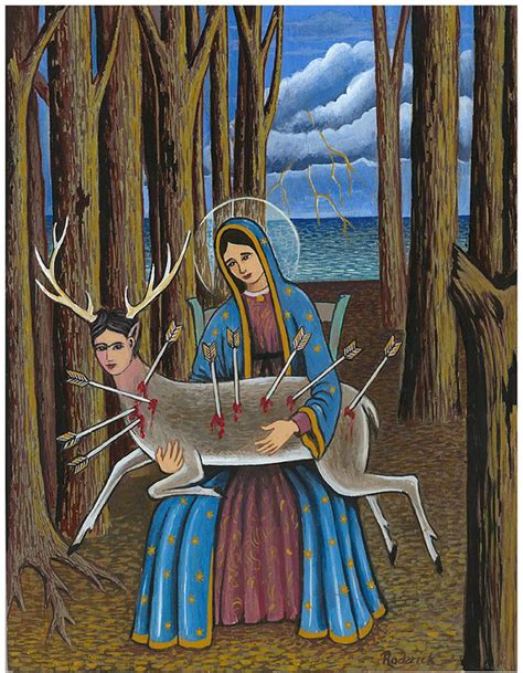 Illustration // The Wounded Deer - Frida KAHLO :: Behance