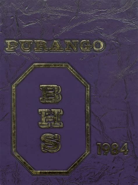 1984 yearbook from Bainbridge High School from Bainbridge, Georgia for sale