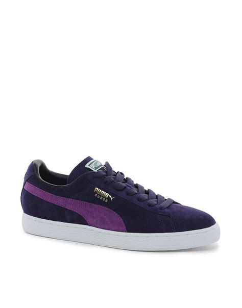 PUMA Suede Sneakers in Purple for Men | Lyst