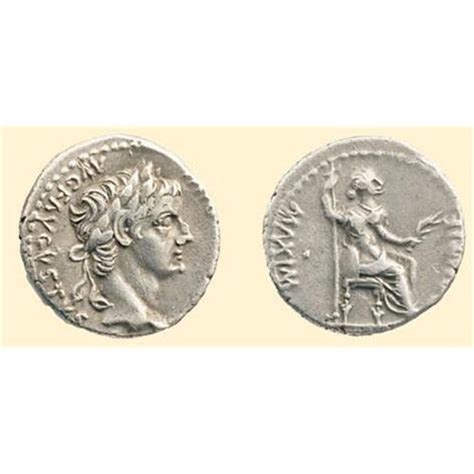 ROMAN COINS - Tiberius - AR Denarius LIVIA