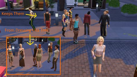 Mod The Sims - No Outfit Change During the Spice Festival