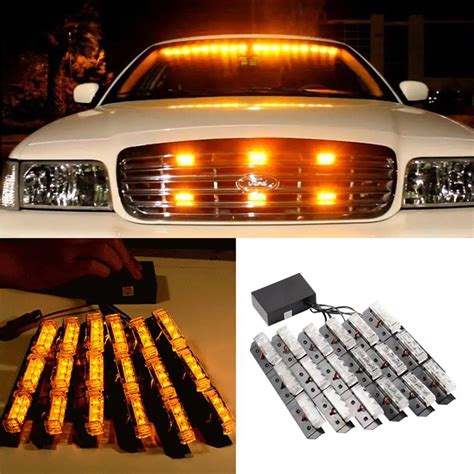 Aliexpress.com : Buy Car Styling LED Warning Light Yellow Car Truck ...