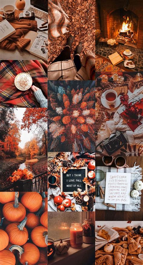 Download Cute Autumn Cozy Aesthetic Wallpaper | Wallpapers.com