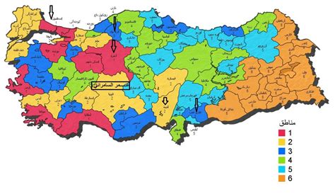 خريطة محافظات تركيا , اهم المعالم فى تركيا - حنين الذكريات