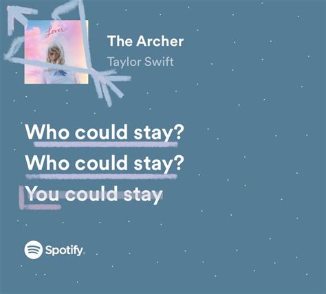 The Archer by Taylor Swift