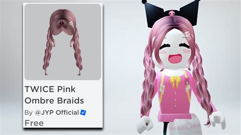 ROBLOX TWICE SQUARE FREE HAIR IS FINALLY HERE 🥰 (FASTEST METHOD) - YouTube