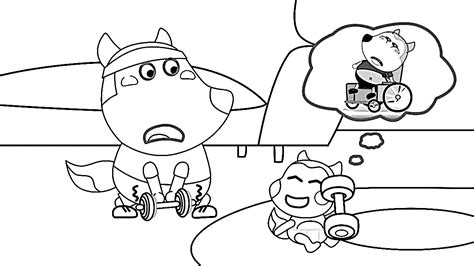 56 Wolfoo Coloring Pages - ColoringPagesOnly.com