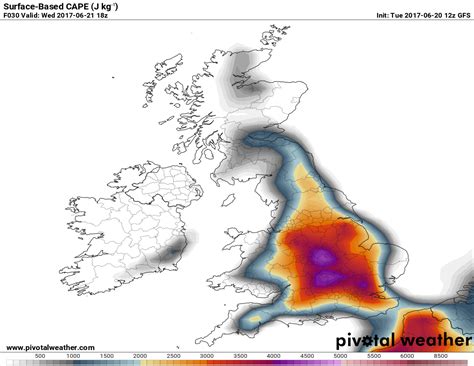 Severe thunderstorms possible across parts of UK tomorrow, June 21 ...