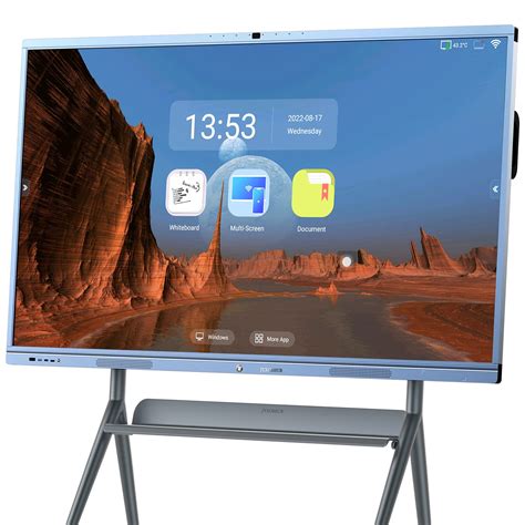 Buy Smart Board, 65 Inch All in One Interactive Whiteboard with 4K UHD ...