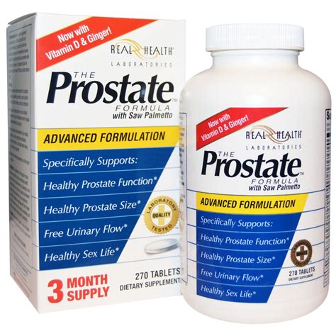 Real Health, The Prostate Formula, 270 Tablets - iHerb.com