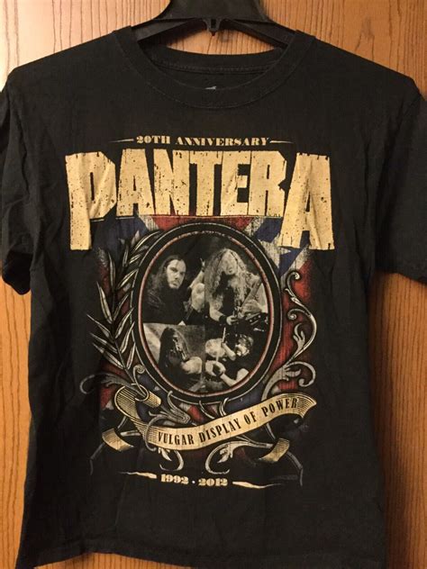 Pantera. Black Shirt. M - Gem