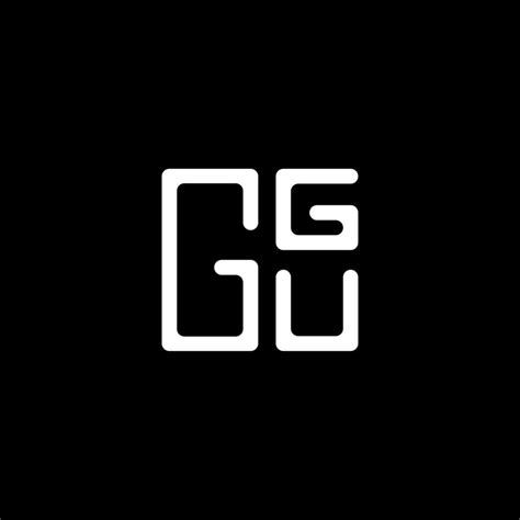 GGU letter logo vector design, GGU simple and modern logo. GGU ...