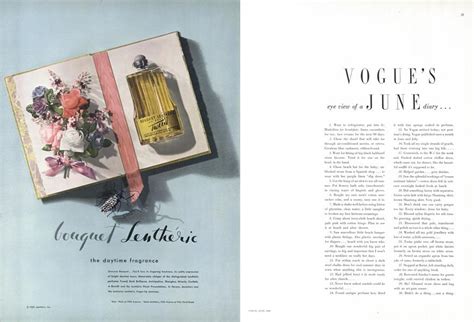 Vogue's Eye View of a June Diary... | Vogue | June 1949