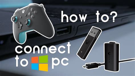 Connect XBOX controller to PC with Windows 10 Wireless Adapter - YouTube