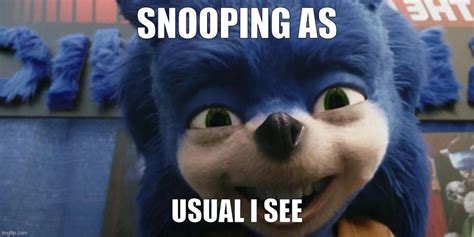 Ugly Sonic Meme by SSBrandon on DeviantArt