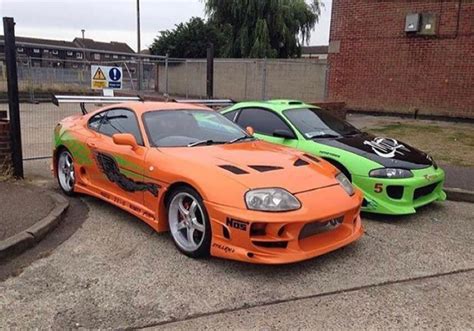 Brian O Connor’s Supra MK4 and Eclipse : r/carporn