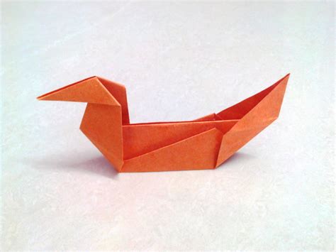 How to make an origami paper duck - 1, Origami. Paper Folding Craft ...