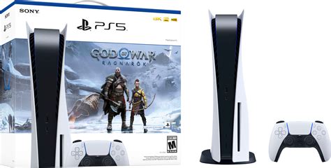 Best Buy: Sony PlayStation 5 God of War Ragnarök Console Bundle White ...