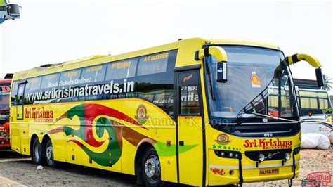 Sri Krishna Travels Sanitised Bus Booking @ ₹400 upto 10% off,Sri ...