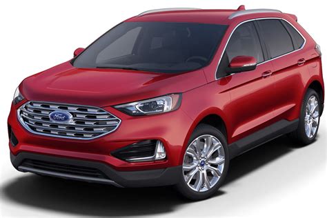 2020 Ford Edge Gets New Rapid Red Metallic Tinted Clearcoat Color