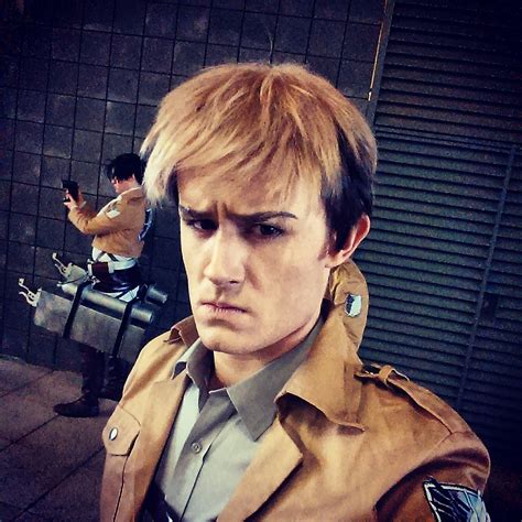 My first time cosplaying Jean Kirstein from Attack... - MattEleven