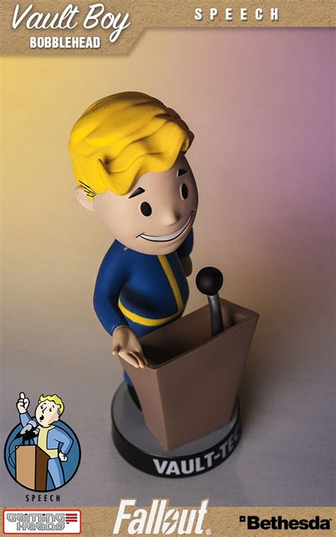 Fallout® 4: Vault Boy 111 Bobbleheads - Series Two: Speech | Gaming Heads