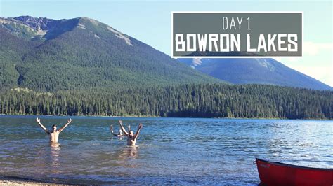 Paddle, Portage & A Swim | Bowron Lake Canoe Circuit Day 1 - YouTube