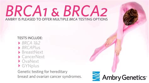 Ambry Genetics: BRCA and Beyond Genetic Testing Panel Overview - YouTube