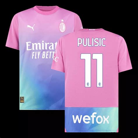 PULISIC #11 AC Milan Third Away Soccer Jersey 2023/24