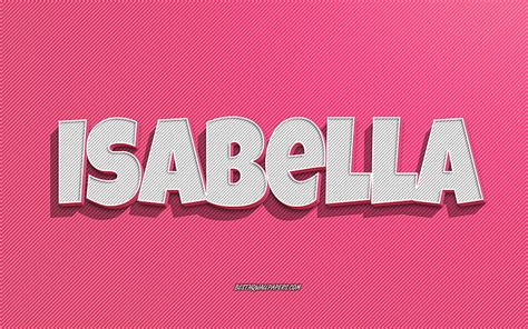 1920x1080px, 1080P free download | Isabella, pink lines background ...