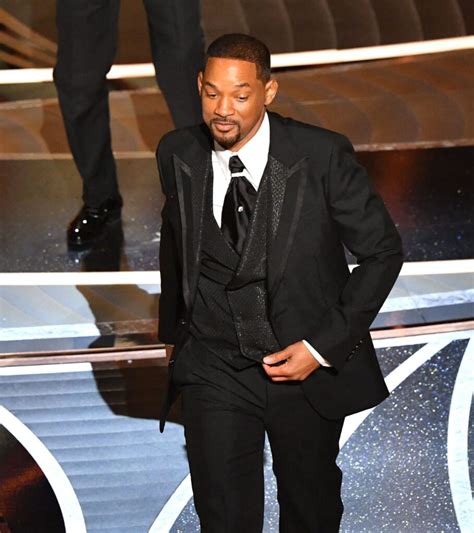 Will Smith on Oscars Stage - The Hollywood Gossip